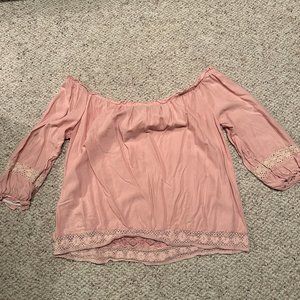 Off the shoulder top